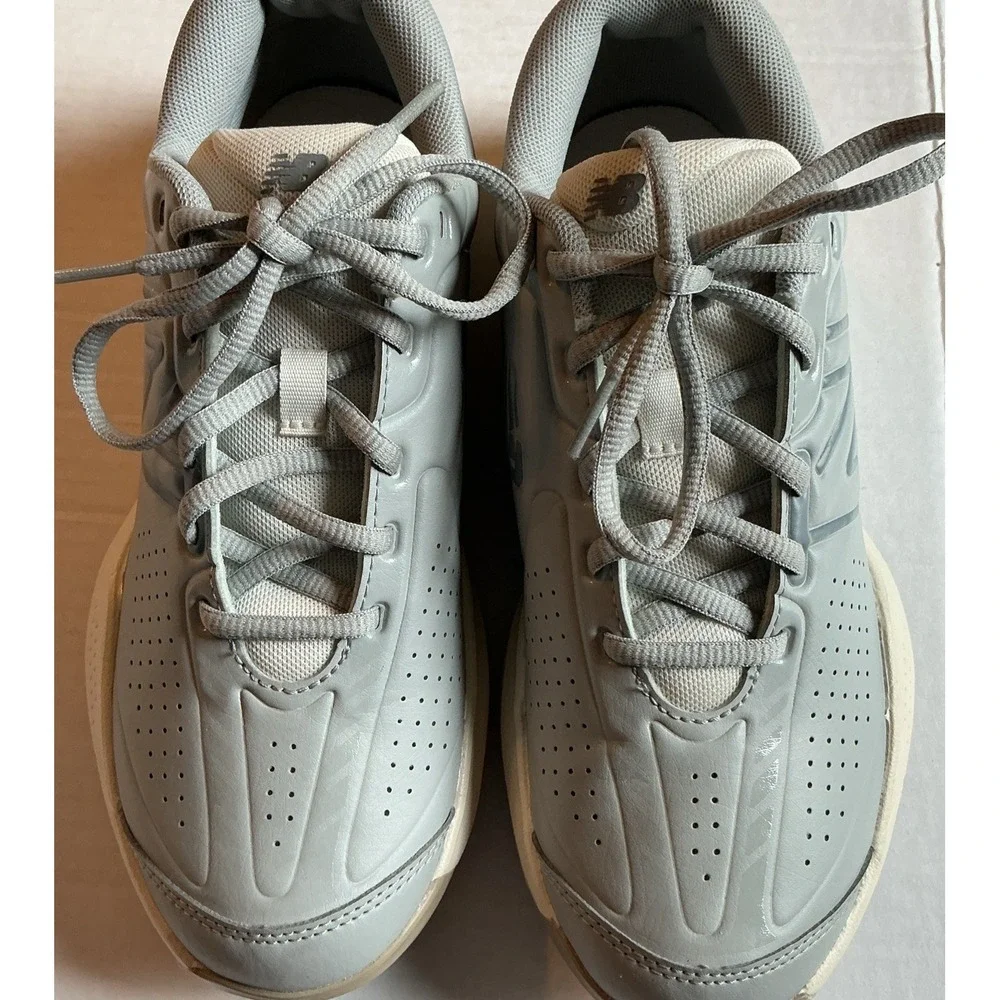 New Balance 696 Women's Tennis Shoes Gray ( WCH696G5 ) Athletic Sneakers Size 8B - Picture 7 of 10